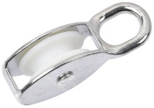 Blokrulle elforzinket 10 mm